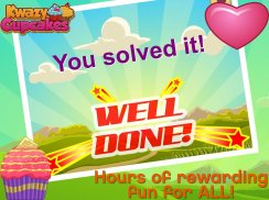 Fun Cupcake Puzzles Game screenshot 2