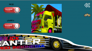 Truck Canter Mod Indonesia screenshot 1