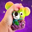 Squishy toys kawaii slime mushy surprise eggs game Icon