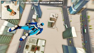Robot Robot Pahlawan kecepatan: Game robot polisi screenshot 6