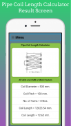 Pipe Coil Length Calc screenshot 6