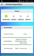 Simulador Empréstimo Bancário screenshot 1