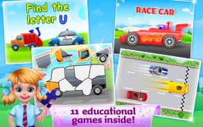 The Wheels on the Bus - Learning Songs & Puzzles screenshot 3
