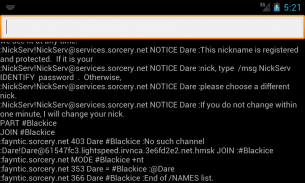 Blackice IRC screenshot 0