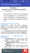 Principle of Management screenshot 1