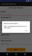 Income Tax Calculator (2017) || INDIA screenshot 2