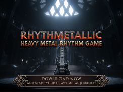 Rhythmetallic: ヘヴィメタルのリズムゲーム screenshot 8