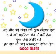 Hindi Good Night Images screenshot 0