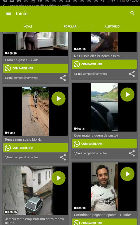 Download do APK de Vídeos engraçado para whatsapp para Android