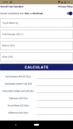 Aircraft Fuel Calculator screenshot 1