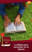 Biblia con audio en español screenshot 20