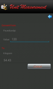 Unit Measurement screenshot 2