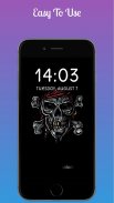 Skull Lock screen keypad Skull Lock screen pattern screenshot 7