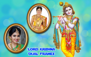 Lord Krishna Dual Photo Frames screenshot 6