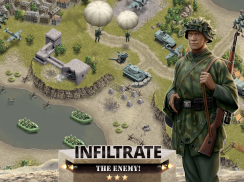 1944 Burning Bridges - a WW2 Strategy War Game screenshot 2
