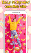 Emoji Background Photo Editor screenshot 1