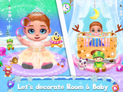 Ice Princess Pregnant Mom and Baby Care Games screenshot 6