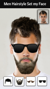 Men Hairstyle Set my Face screenshot 5