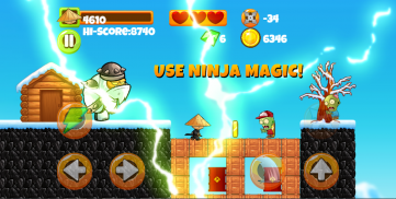 Ninja Kid vs Zombies screenshot 2