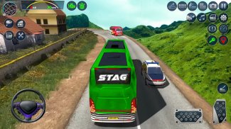 Bus Kota Permainans Sopir 3D screenshot 5