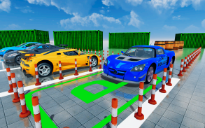 Modern Police Car Parking - Car Games screenshot 3