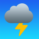 Thunderstorm - Distance from Lighting Icon