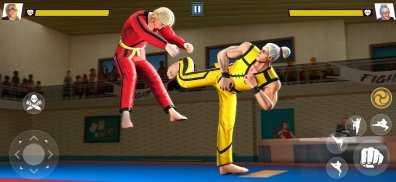 Pertarungan Karate Real 2019:Latihan Induk Kung Fu screenshot 2