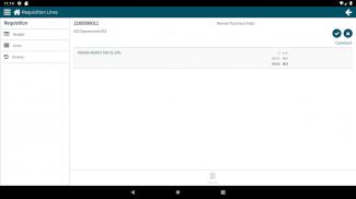 Epicor iScala Requisition screenshot 5