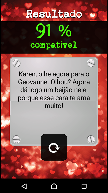 Calculadora do amor .. vem ver