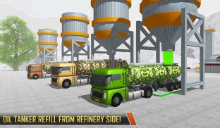 Military Oil Tanker Truck Game screenshot 11