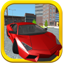 Sport Car Parking 3D Icon