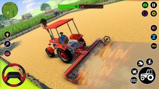 Smart Tractor Farming Game screenshot 1