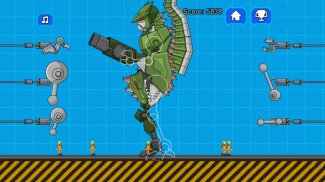 Robot Dino War Giganotosaurus screenshot 0