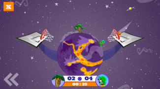 Space Dunk Basketball screenshot 2