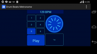 Drum Beats Metronome screenshot 2