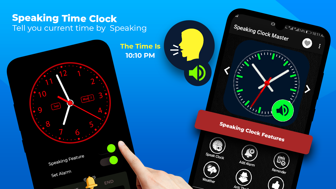 Speaking Clock - Talking Clock - Apps on Google Play
