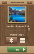 Landschaft Puzzle Spiele screenshot 2