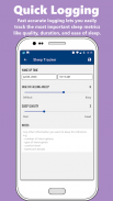 Sleep Tracker - Log & Analyze screenshot 0