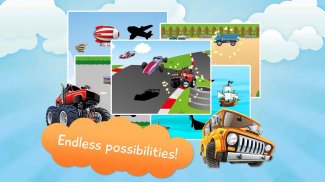 Vehicles Shadow Puzzles for Toddlers Free screenshot 15