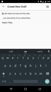 Drafts screenshot 1