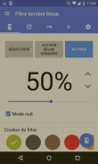 Filtre lumière bleue - S'endormir facilement screenshot 1