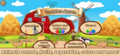 Toddler farm - Fun learning game for toddlers screenshot 6