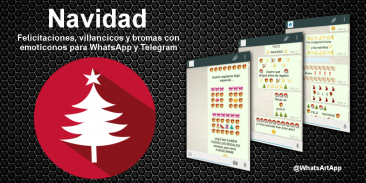 Navidad: Mensajes con iconos screenshot 0