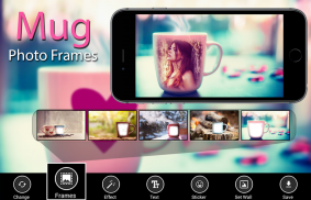 Mug Photo Frames - Hot Coffee screenshot 1