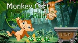 Monkey Cart Jungle Run screenshot 6