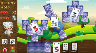 Tiger Solitaire: Fun tripeaks card solitaire screenshot 10