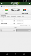 Cricket 24 - live scores screenshot 2