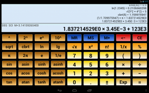 Calculador científica 3 screenshot 0