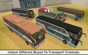 Angry Criminals Transport: Police Bus Sim screenshot 4