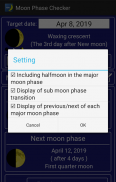 Moon Phase Checker screenshot 0